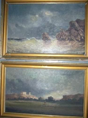 null Paul SEIGNON (XIX)
Paysages.
Paire d'huile sur toile.
Signées en bas à gauche.
26,5...
