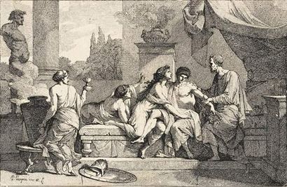 null Jean François Pierre PEYRON (Aix-en-Provence 1744-1814)
Scène antique dans le...