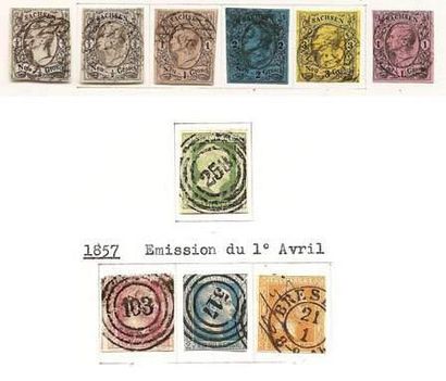 null EUROPE : timbres-poste dont classiques d'ALLEMAGNE (dont vieux états Prusse-Saxe),...