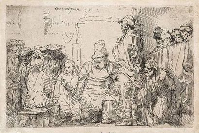 Rembrandt van RIJN (1606-1669).
Jésus-Christ...
