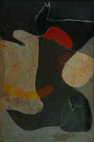 null Serge POLIAKOFF (1906-1969)
Composition abstraite, circa 1940
Huile sur toile.
60...