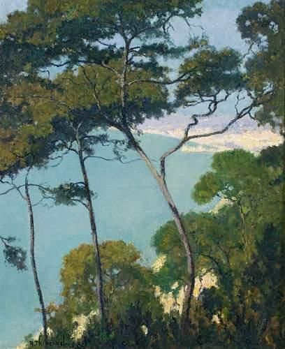 null Raymond THIBESARD (1874-1968)
Vue de Nice.
Huile sur toile.
Signée en bas à...