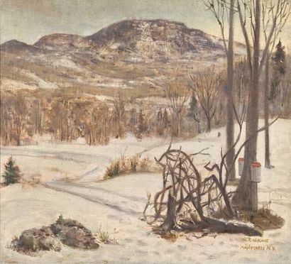 Rober-William KANE (1910).
Maplecress, NY.
Huile...