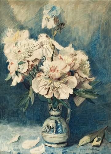 null Zacharie ASTRUC (1835-1907).
Bouquet dans un vase.
Aquarelle.
Signée en bas...