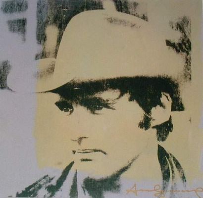 null Andy Warhol (1928-1987) Dennis Hopper portrait 1970.
Offset provenant du catalogue...