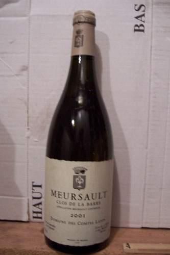 1 bouteille Meursault-Clos de la Barre Comte...