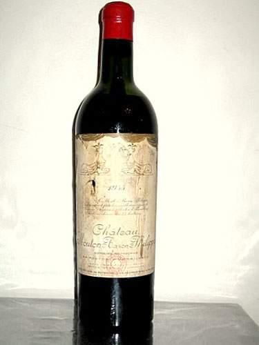 1 bouteille Mouton Baronne Philippe 1955
Mi...