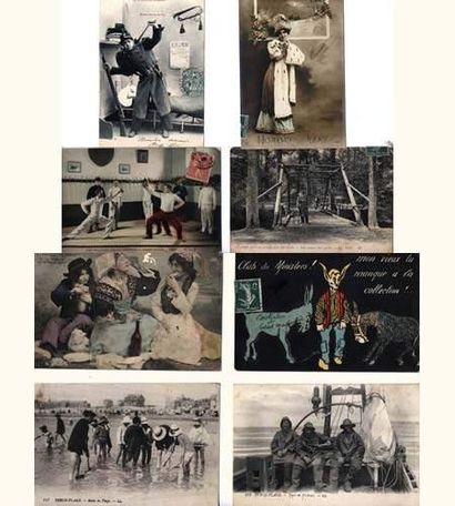 Album de cartes postales, 1900-1920. Régionalisme,...