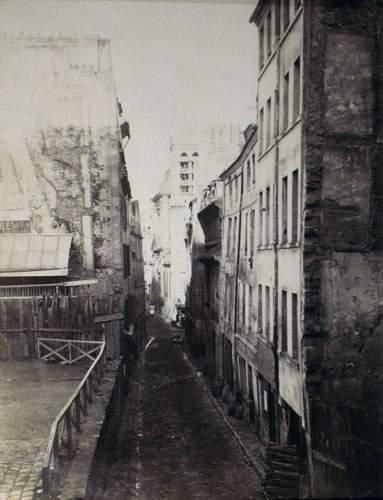 Charles Marville (1816-1878). Rue St Nicolas...