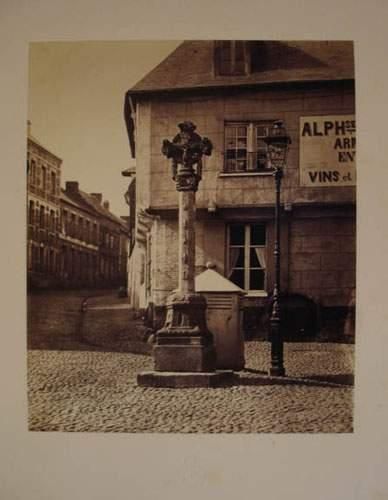 Louis-Alphonse Davanne (1824-1912). Calvaire...