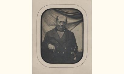 Daguerréotype • 1/4 de plaque Portrait d'homme...