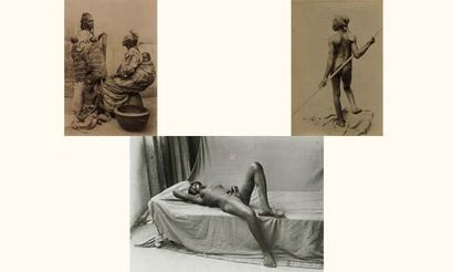 null Fortier, E. (xixe siècle)
Types de femmes africaines, c. 1890
Deux tirages albuminés....