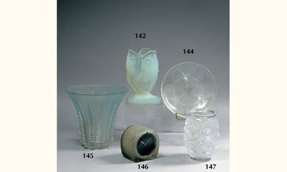 Cristal LALIQUE. Vase 