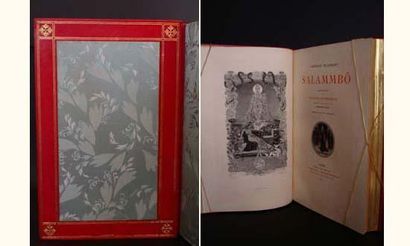 null Flaubert Gustave
Salammbô
Paris, A. Ferroud, 1900 ; 2 vol. gr. in-8, reliure...