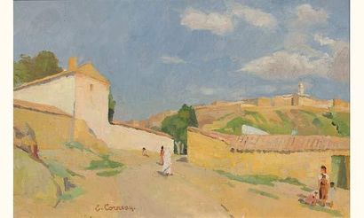 [E.M.L.] CORNEAU Eugène 1894-1976
Paysage...