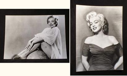 null CINÉMA Marylin Monroe, c. 1950-1960. Lot d'environ 38 tirages argentiques postérieurs...