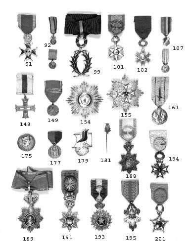 Ordre National du Mérite (1963) . 102.
Croix...