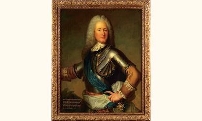 null ECOLE FRANÇAISE du XVIIIe siècle
Portrait de Marc-Antoine Front de BEAUPOIL,...