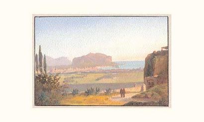 null [ALBUM AMICORUM]. In-folio oblong, basane verte.
Album des années 1840/1870...