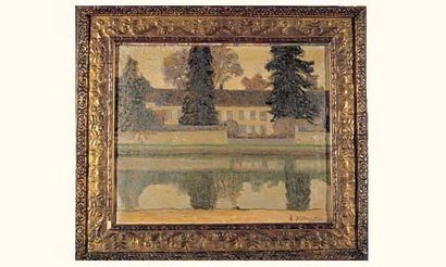 null ALTMANN Alexandre (1885-1950)
"Le Canal"
Huile sur toile
Signée en bas à droite
46...