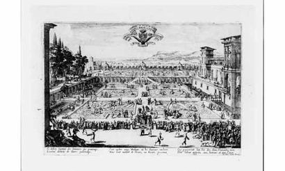null Jacques CALLOT

Le Parterre de Nancy, ou Jardin de Nancy. 1625. 

Eau-forte....