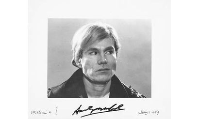 null SARKIS

Portraits d'Andy Warhol, 1967.

2 tirages argentiques ca. 1975 signés...