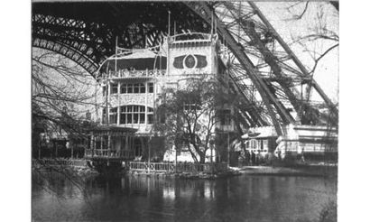 EXPOSITION UNIVERSELLE 1900 Travaux de l'Exposition...