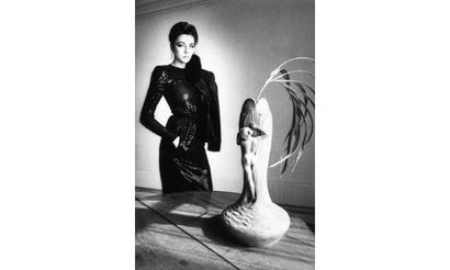 null SIEFF Jeanloup (1933-2000)

Modèle Givenchy : fourreau en paillette, 1979.

Tirage...