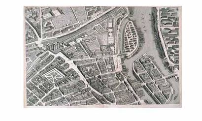 null PLAN DE PARIS dit “de TURGOT” comprenant dix-huit planches in-folio, la grande...