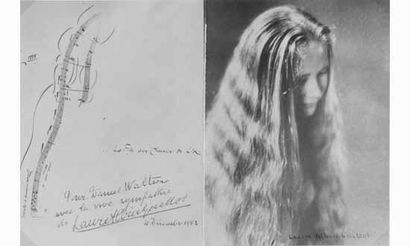 null ALBIN-GUILLOT Laure (1879-1962)
La fille aux cheveux de lin, 1952.
Tirage argentique...