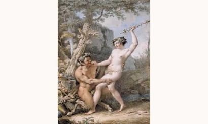 null Nicolas André MONSIAUX (Paris 1764 - 1837)

Satyre et bacChante en sous-bois...