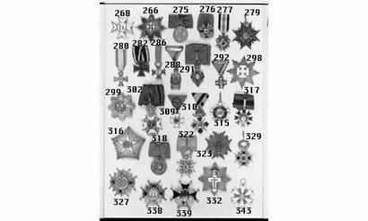 null Croix de chevalier de 4ème classe (chevalier) avec glaives, 40 mm, argent émaillé,...