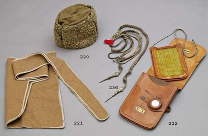 null Sacoche porte-carte d'officier, modèle 1912.
Complète avec accessoires, parfait...