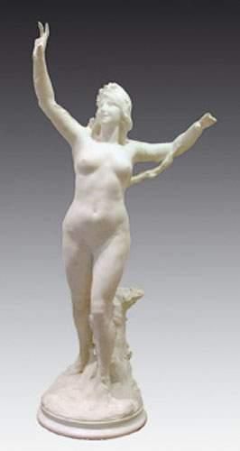 null Raoul LARCHE (1860-1912)
La métamorphose de Daphnée-la Sève
Sculpture d'atelier...