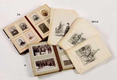 null Album de photos (67)
Album cartonné, représentant des militaires, fonctionnaires,...