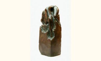 null HUGARD
« La Colonne »
Épreuve en bronze, fonte d'édition originale à patine...