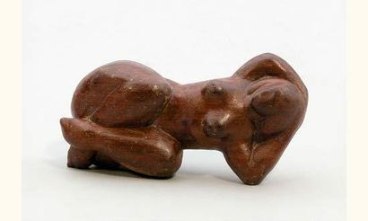 null Ferdinand PARPAN (1902-2004)
Femme nue allongée sur le côté, mains au-dessus...