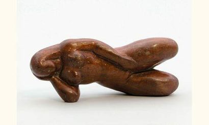 null Ferdinand PARPAN (1902-2004)
Femme allongée sur le côté gauche
Sculpture, taille...