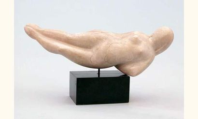 null Ferdinand PARPAN (1902-2004)
Femme allongée, vague
Sculpture, taille directe...