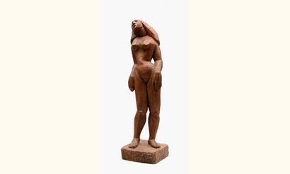 null Ferdinand PARPAN (1902-2004)
Femme présentant ses seins, abandon
Sculpture,...
