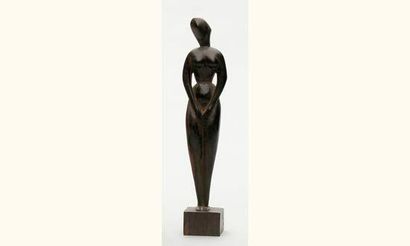 null Ferdinand PARPAN (1902-2004)
Femme nue debout mains sur les cuisses
Sculpture,...