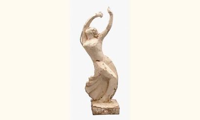 null Ferdinand PARPAN (1902-2004)
Étude de danseuse
Sculpture d'atelier en plâtre,...