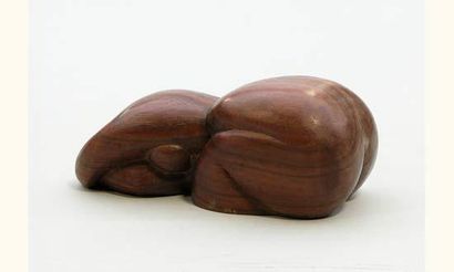 null Ferdinand PARPAN (1902-2004)
Femme repliée, la tête dans les bras
Sculpture,...