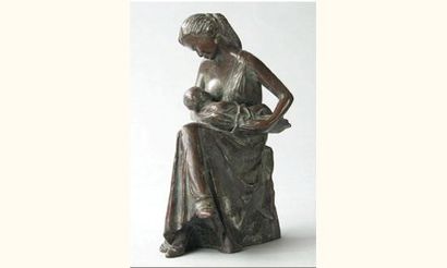 null Claude GOLFIER, né en 1932

FEMME ALLAITANT

Epreuve en bronze, fonte d'édition...