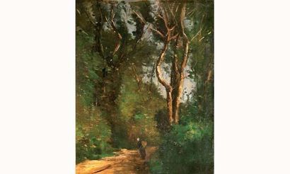 Antoine Guillemet 1843-1918. “Promenade en...