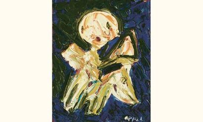 null Karel APPEL - né en 1921

THE RIDER, 1988

Acrylique sur toile signée en bas...