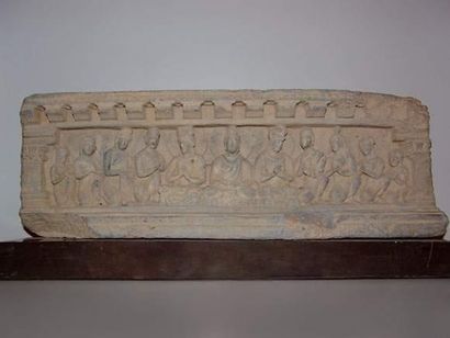 null ART GRECO-BOUDDHIQUE DU GANDHARA (Ier - Vème siècle ap. J.C.)
Bas relief figurant...