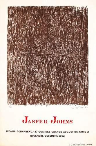 null AFF. DE GALERIES, DE PEINTRES / ARTISTS POSTERS
Jasper Johns 1960
Galerie Marcel...