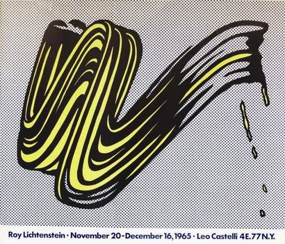 null AFF. DE GALERIES, DE PEINTRES / ARTISTS POSTERS
Roy Lichtenstein
1965.
LICHTENSTEIN...