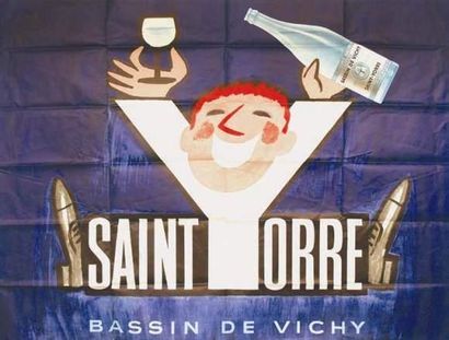 null EAUX MINERALES, BOISSONS / MINERAL WATER, DRINKS
Saint Yorre
Bassin de Vichy.
De...